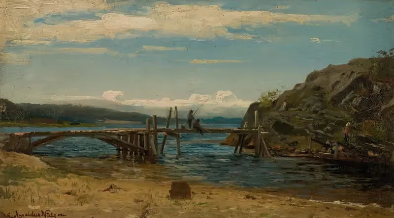 Смальсунд, Мандал by Амальдус Нильсен, 1858 — digital art print download
