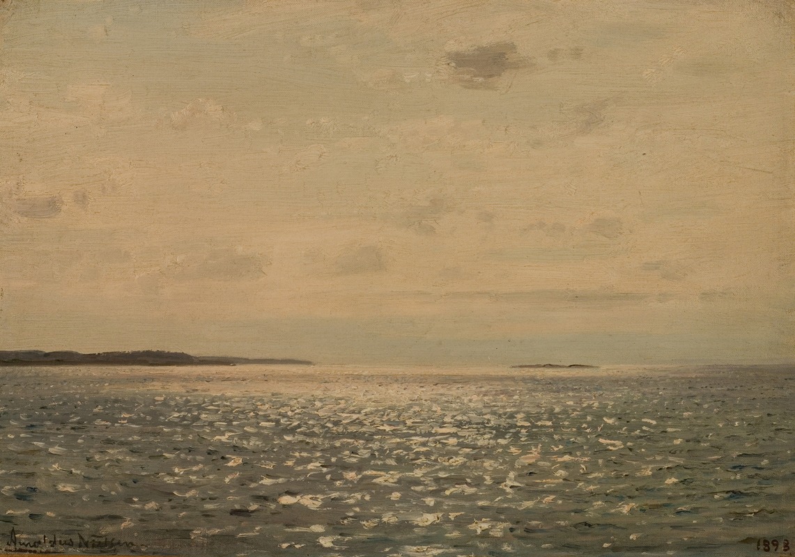 Солнечное свечение by Амальдус Нильсен, 1898 — digital art print download