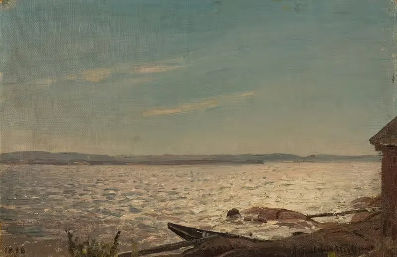 Солнечный свет, Хвалер by Амальдус Нильсен, 1898 — digital art print download