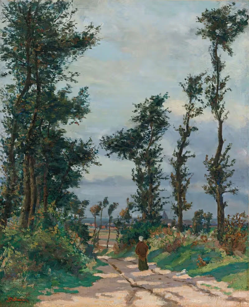 Paysage D'île De France — Armand Guillaumin