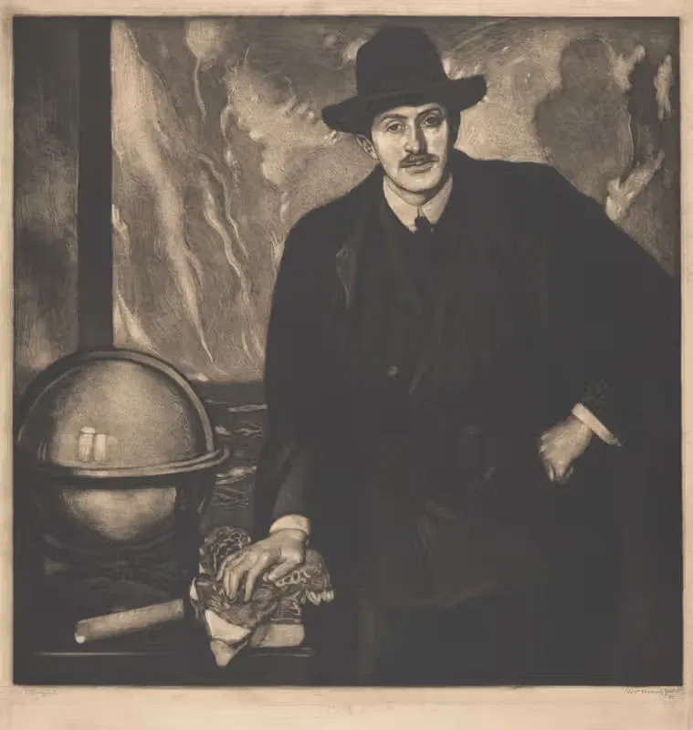 John Masefield no. 3 by William Strang — digital art print download