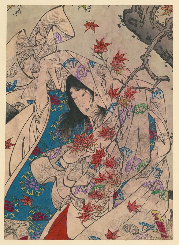 Сумиёси но мэйгэцу by Цукиока Ёситоши, 1880 — digital art print download