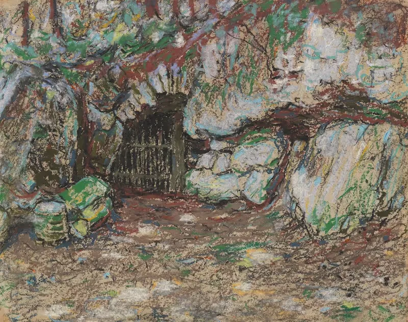 Грот в парке Веймар by Кристиан Рольфс, 1894 — digital art print download