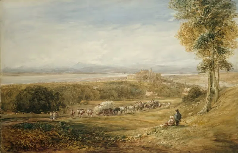 Ланкастер; Мир и война by Дэвид Кокс, 1842 — digital art print download
