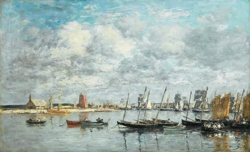 Камарет, Порт by Южен Буден, 1873 — digital art print download