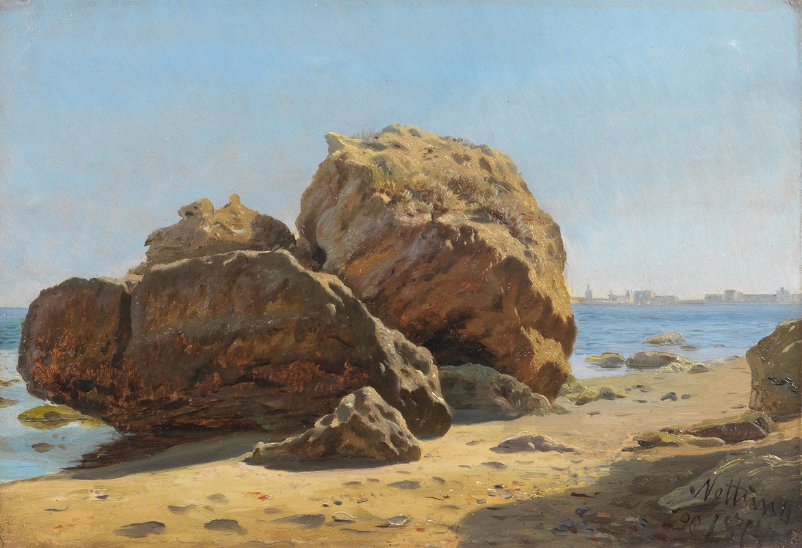 Нептун by Годфред Кристенсен, 1874 — digital art print download