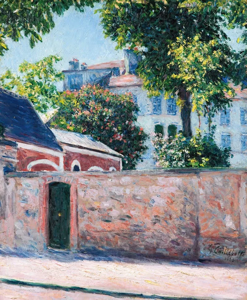 Дома в Аржантёе by Гюстав Каййботт, 1883 — digital art print download