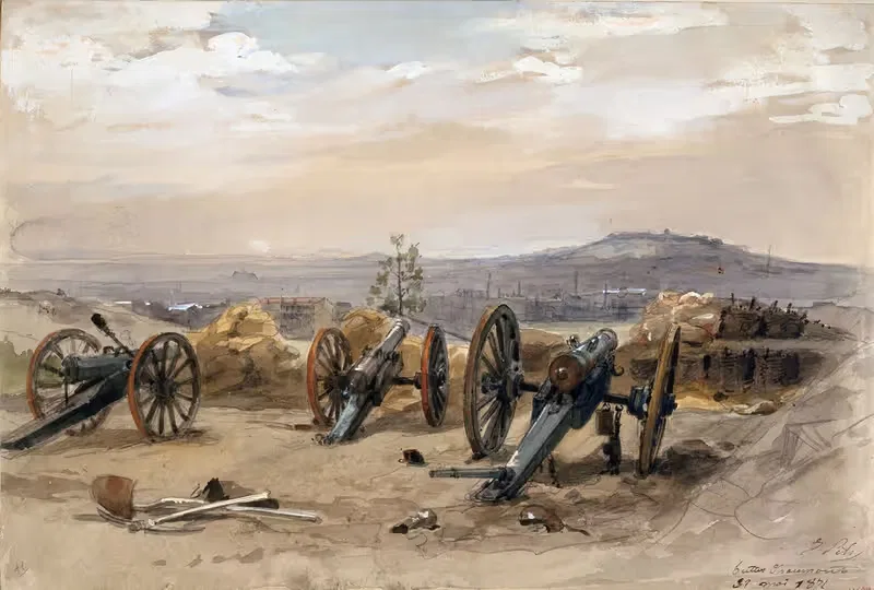Лес Бютт-Шомон by Исидор Пильс, 1871 — digital art print download
