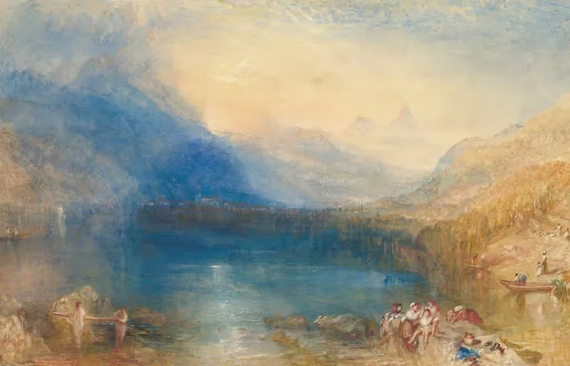 The Lake of Zug — Joseph Mallord William Turner