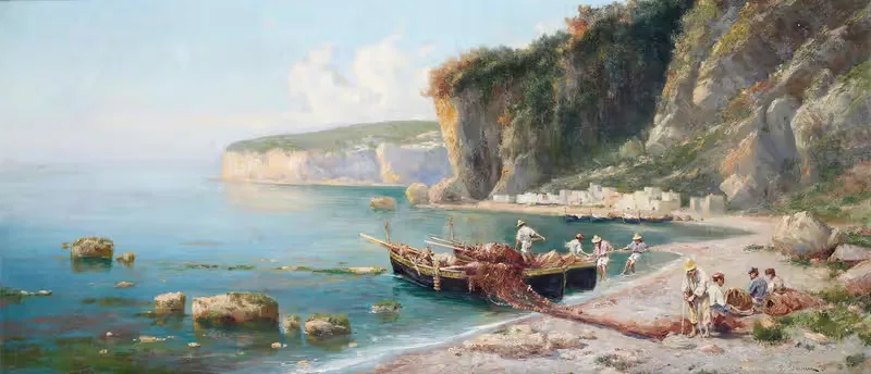Scorcio di Costiera Amalfitana — Pietro Barucci
