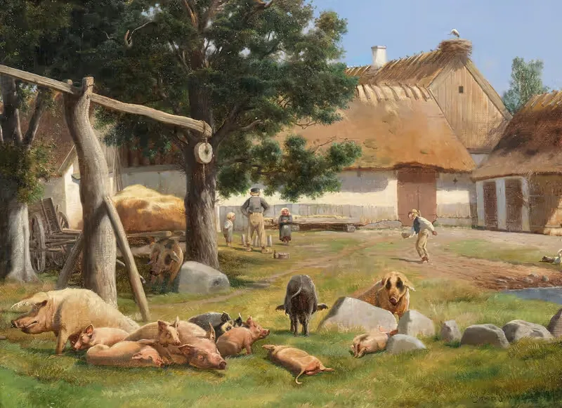 Bauernhof in Nord-Seeland — Simon Simonsen