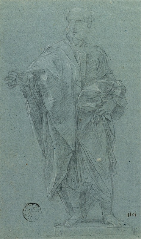 Study for a Statue of the Apostle Peter — Карло Маратти