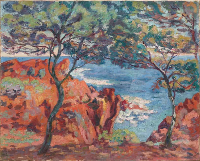 Rochers de l'Ile Besse, Agay — Armand Guillaumin