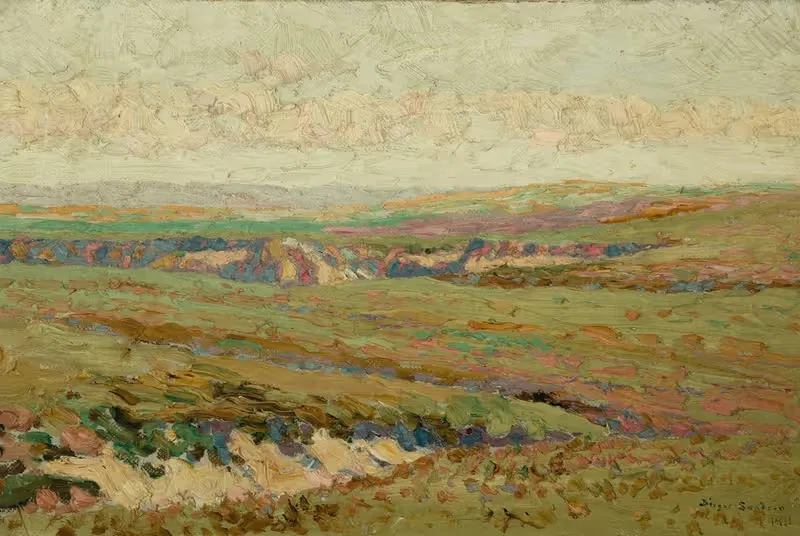 View of Western Kansas — Birger Sandzén