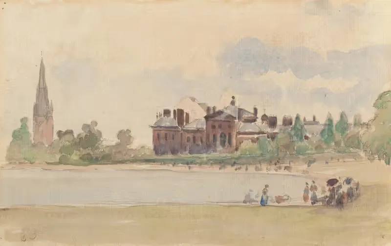 Kensington Gardens, London — Camille Pissarro