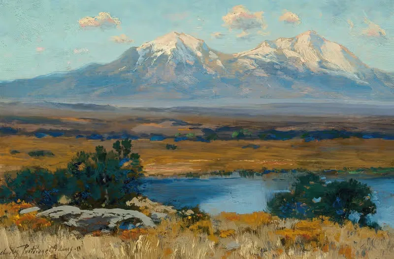 Испанские пики, Колорадо by Чарльз Партридж Адамс, 1911 — digital art print download