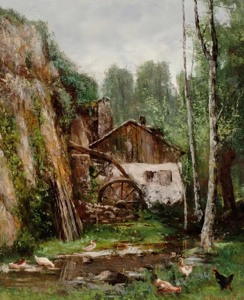 Вид на мельницу by Черубино Пата, 1876 — digital art print download