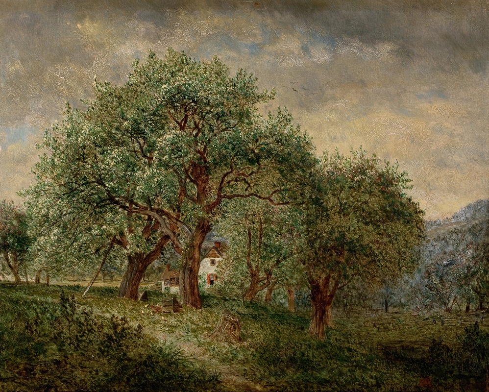 Весна by Дэвид Джонсон, 1886 — digital art print download