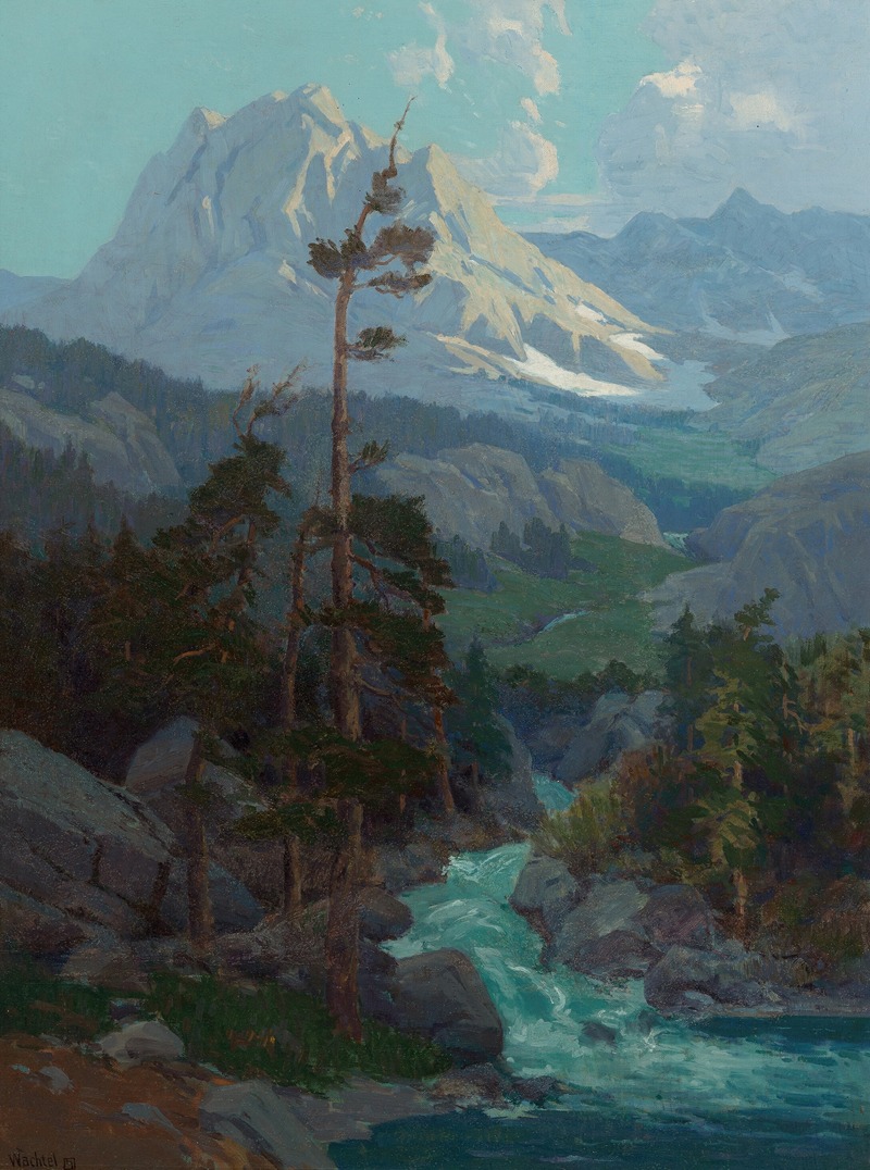 Слив воды с гор by Эльмер Вахтель — digital art print download