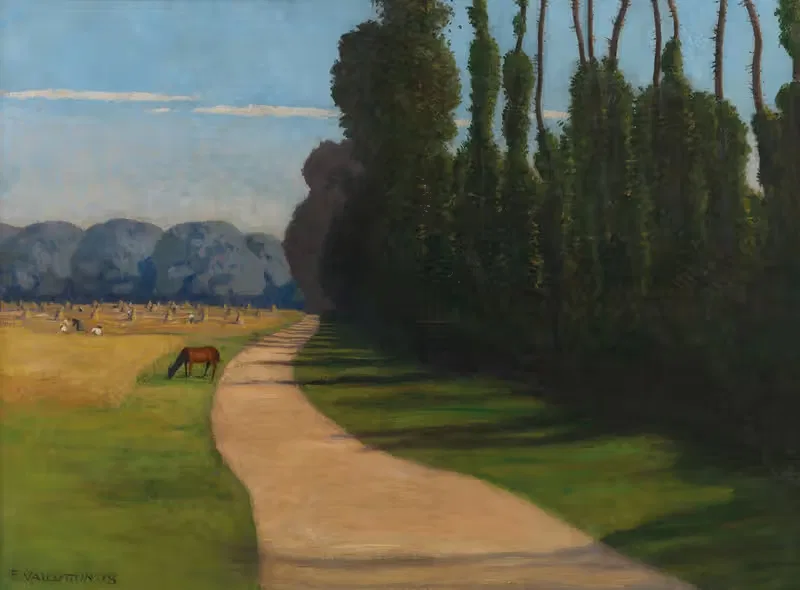 Дорога Красного Креста by Феликс Валлотон, 1918 — digital art print download