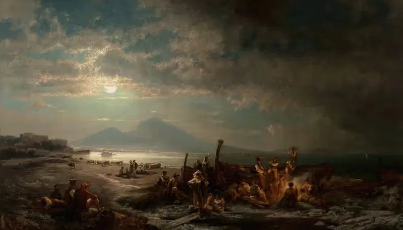 Riviera di Santa Lucia — Franz Richard Unterberger