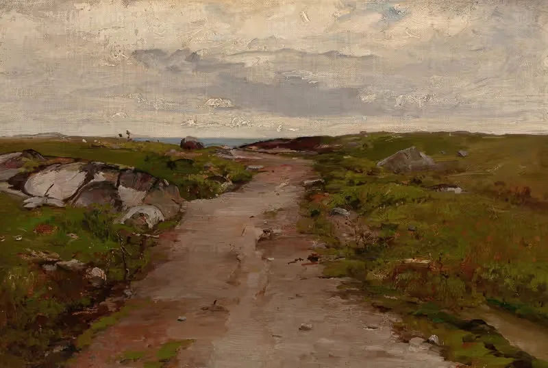 Path to the Sea by French School — digital art print download