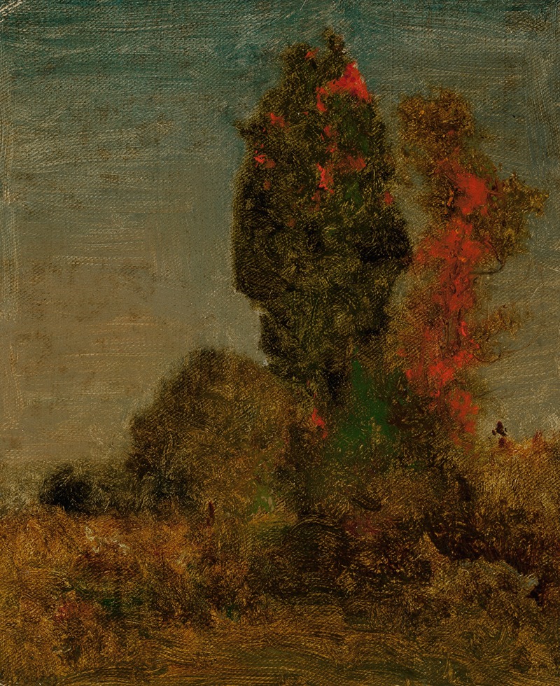 Осенние деревья by Джордж Иннес — digital art print download