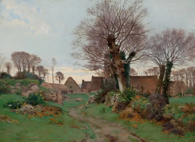 Road to a Breton Village — Henry Orne Ryder