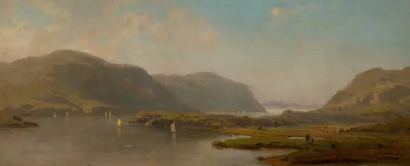 Hudson River Above West Point by Hermann Fuechsel — digital art print download
