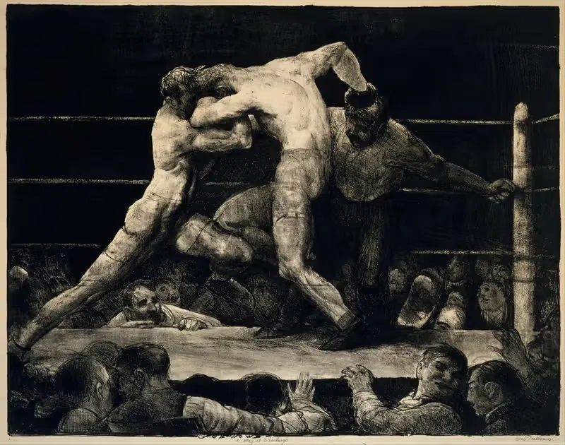 Олень в Шарки by Джордж Уэсли Беллоуз, 1917 — digital art print download