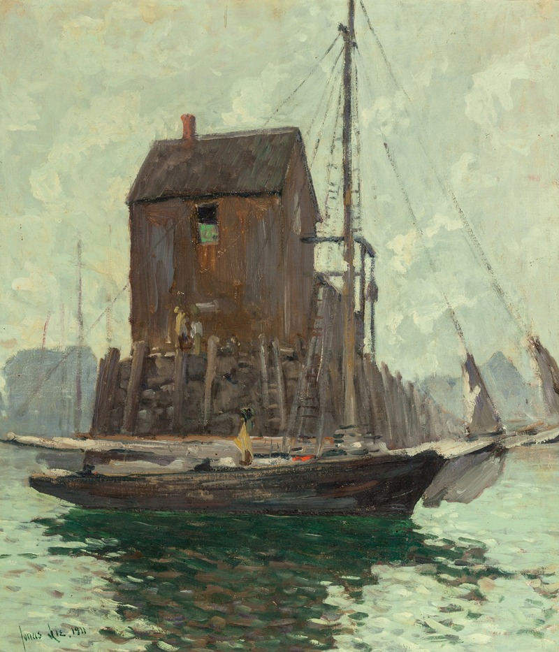 Низкий прилив by Йонас Ли, 1911 — digital art print download