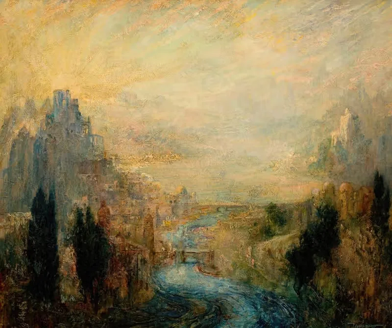Symbolist Landscape by Pinckney Marcius-Simons — digital art print download
