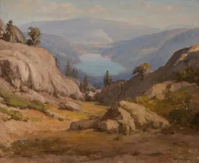 Donner Lake by William Franklin Jackson — digital art print download