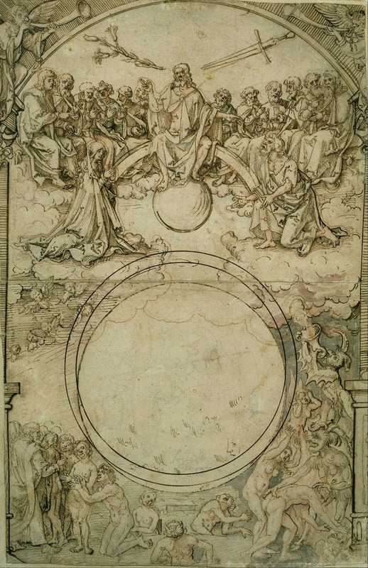 The Last Judgement by Ганс фон Кульмбах, 1510-1520 — digital art print download
