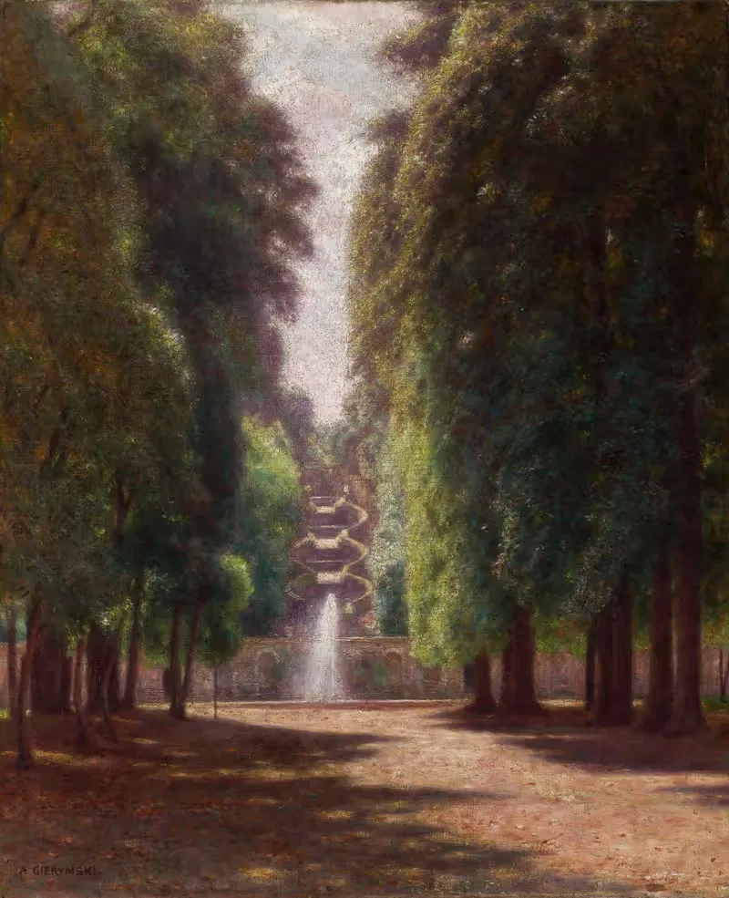 Villa Torlonia in Frascati — Aleksander Gierymski