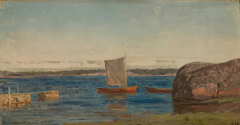 Фра Хвалер by Амальдус Нильсен, 1896 — digital art print download