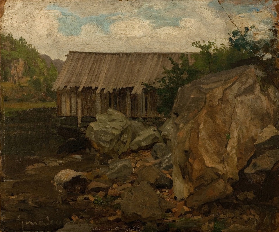 Хиттерё by Амальдус Нильсен, 1860 — digital art print download