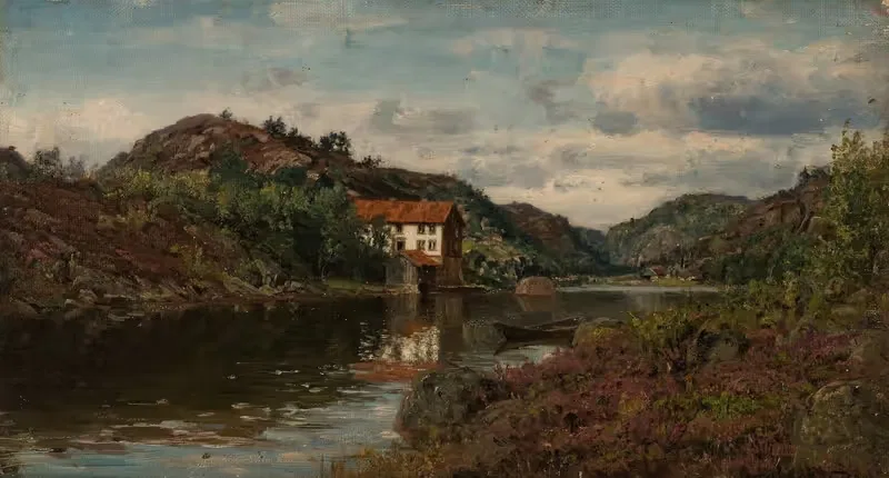 Ховенкилен у Мандала by Амальдус Нильсен, 1912 — digital art print download
