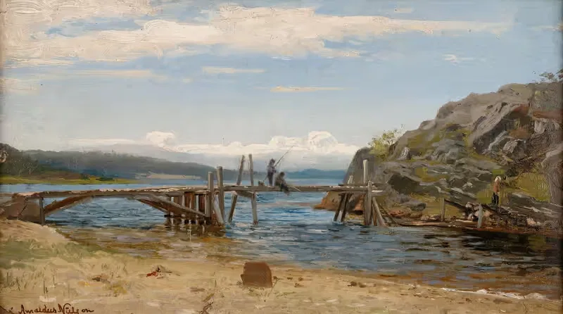 Смальсунд, Мандал by Амальдус Нильсен, 1858 — digital art print download