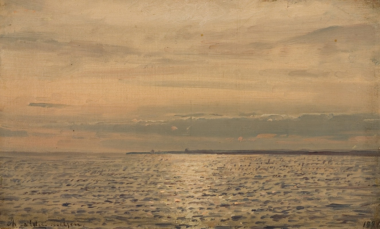 Солнечное зеркало, Хвалер by Амальдус Нильсен, 1890 — digital art print download