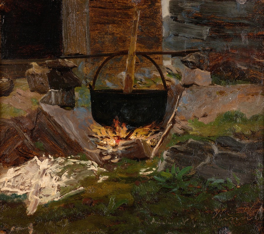 Васкегрит by Амальдус Нильсен, 1860 — digital art print download