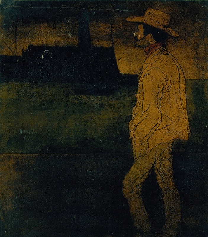 Returned Soldier from Cuba on the Quay by Исидре Нонель, 1898 — digital art print download