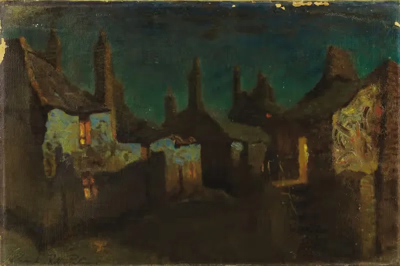 California Nocturne by Charles Rollo Peters — digital art print download