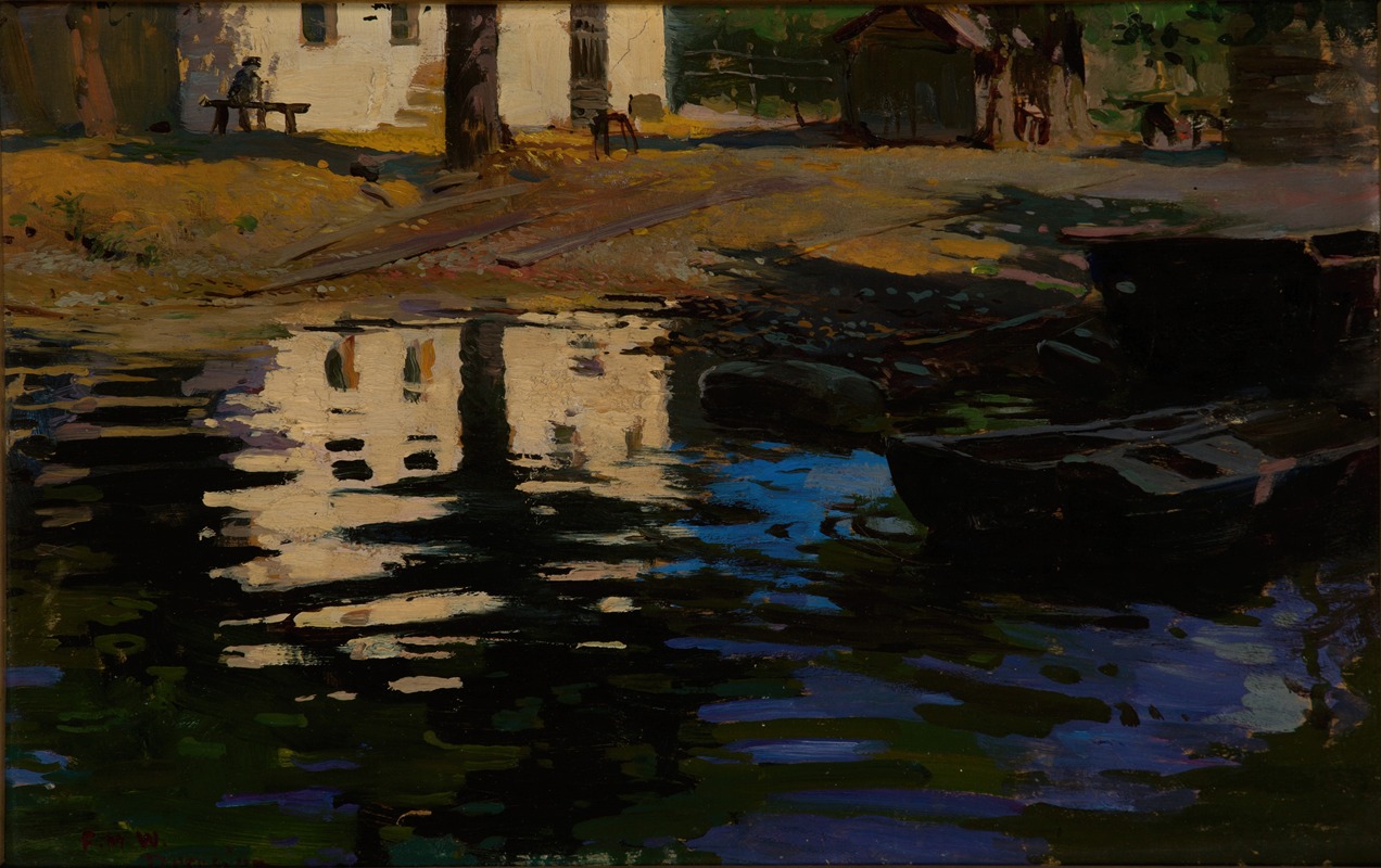 Reflection by Feliks Wygrzywalski, 1898 - 1902 — digital art print download