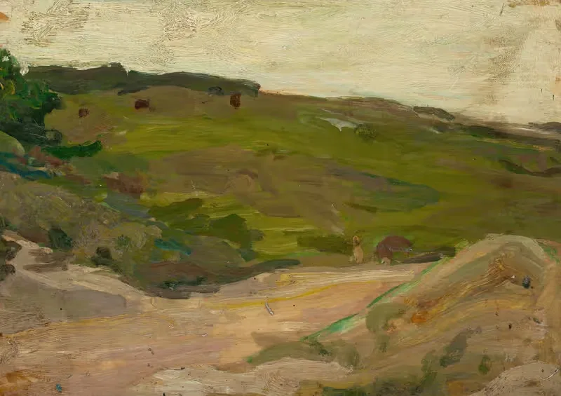 Country Scene in the Adirondacks — Henry Ossawa Tanner