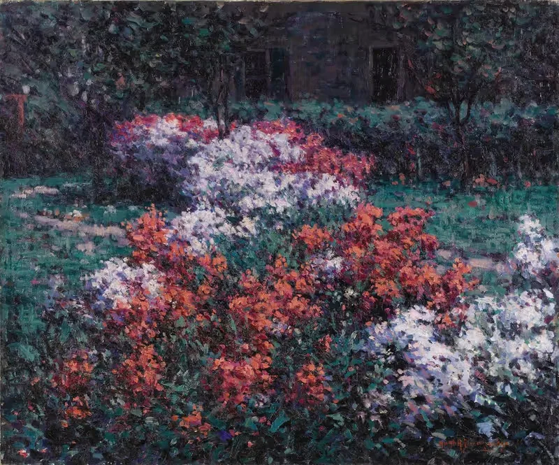 Сад флоксов by Хью Генри Брекенридж — digital art print download
