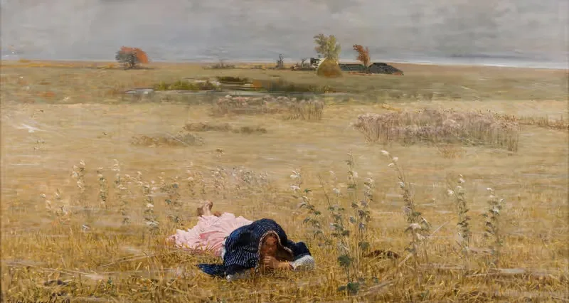 In Autumn by Jacek Malczewski, 1890 — digital art print download