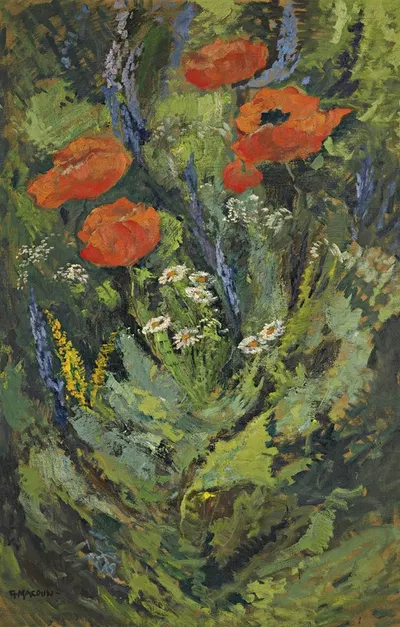 Poppies by Gustav Macoun — digital art print download