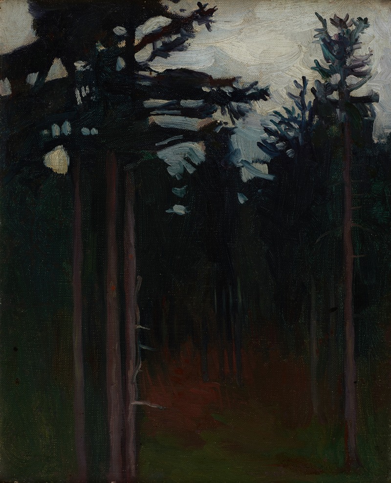 Внутри леса by Ян Станиславский, 1904-1908 — digital art print download