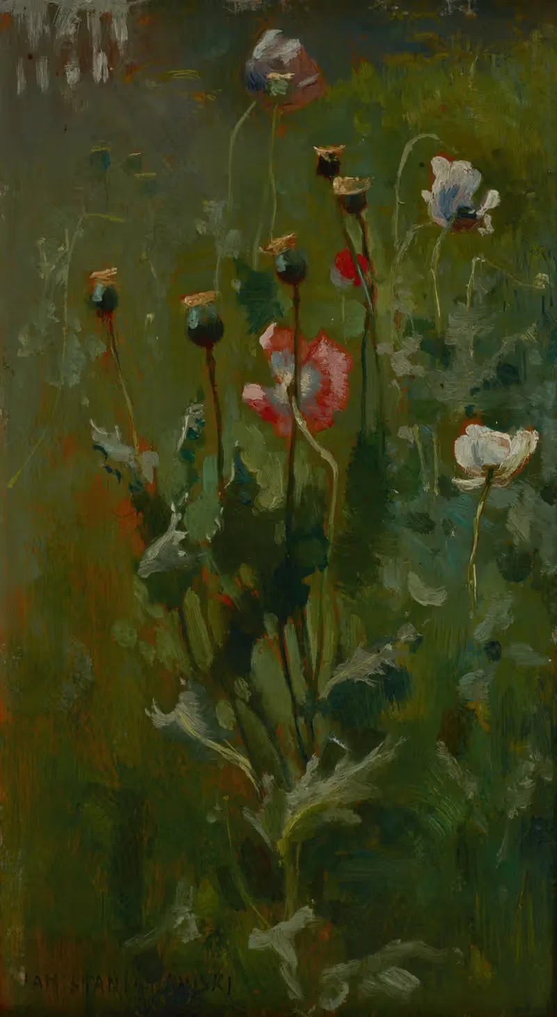 Маки в цвету by Ян Станиславский, 1883-1890 — digital art print download